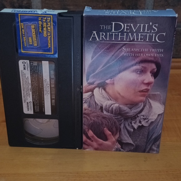 6/$15 The devil's arithmetic VHS videotape - Picture 6 of 7